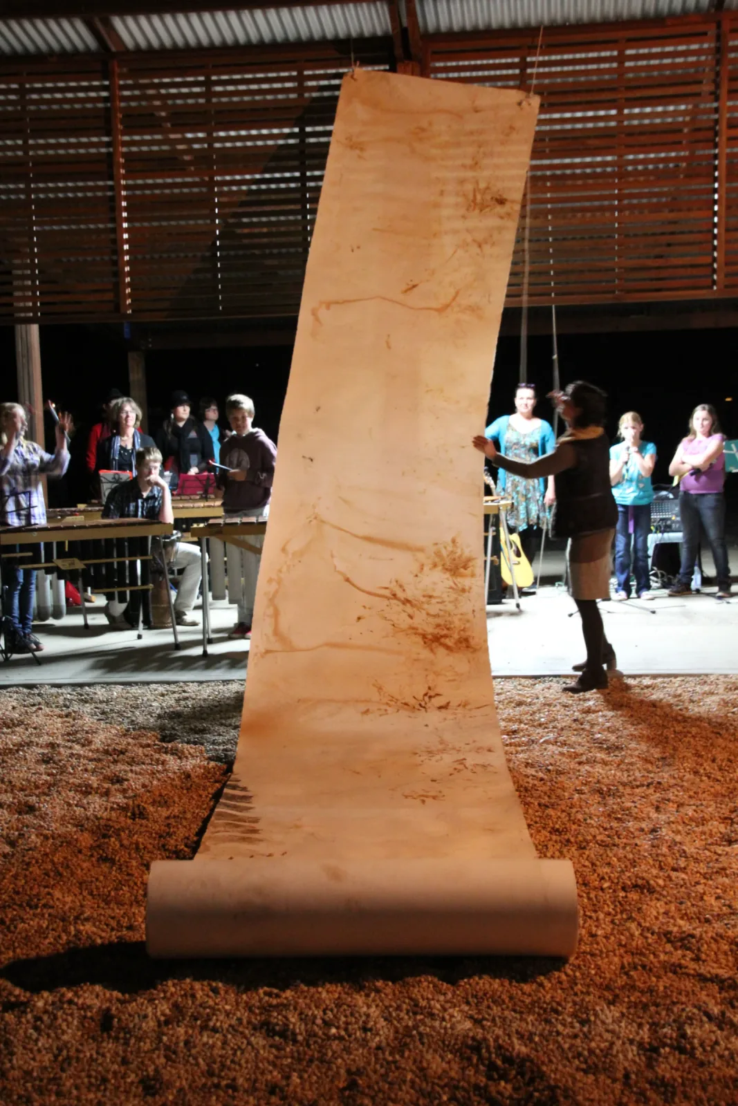 Mitchell One River exhibtion opening