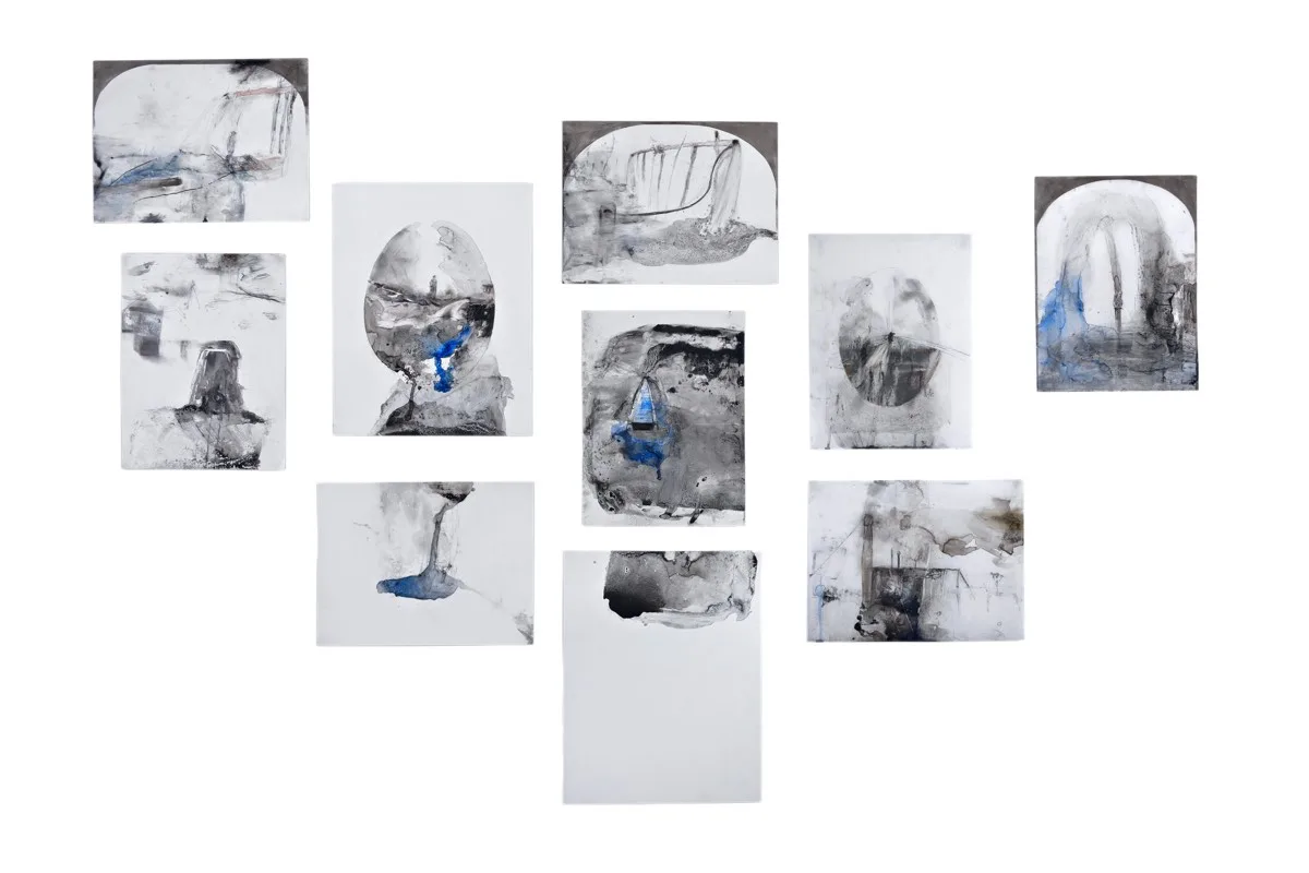 Drawings from ‘ever flowing’ series